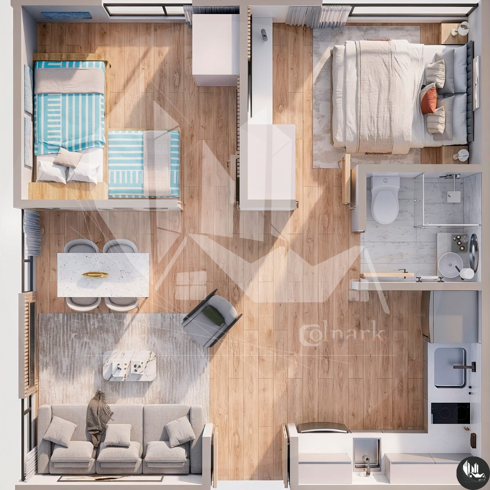 Vista 3 Casa Calanthe